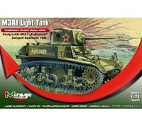 Mirage Hobby 726074 - 1:72 M3A1 Light Tank 'Kuibishev' Sov. Union
