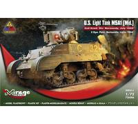 Mirage Hobby 726086 1:72 U.S. Light Tank M5A1 Mid 2nd Armd.Div.N Kit