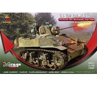 Mirage Hobby 726087 1:72 U.S. Light Tank M5A1 Late 3rd Armd.DivN Kit New