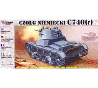 Mirage Hobby 72619 - 1:72 German Tank C 740 (R)