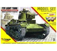 MIRAGE HOBBY 835092 MODEL 7TP LIGHT TANK "SINGLE TURRET" (MODEL SET 1/35