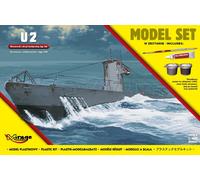 Mirage Hobby 840065 - 1:400 U2 (German Submarine WWII Type IIA (Model Se)