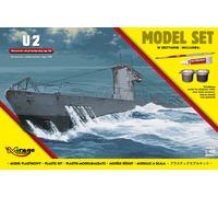 Mirage Hobby 840065 - 1:400 U2 (German Submarine WWII TypeIIA (ModelSe