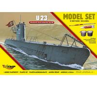 Mirage Hobby 840066 - 1:400 U23 (German Submarine WWII TypeIIB(Model Set)