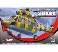 Mirage Hobby Multi-Task Helicopter PZL W-3T SOKOL(Transport and Rescue Version) - 1:72e