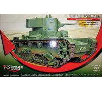 Mirage Light Tank T-26LH/45 Light Tank Finland 1:72 Finnish Model Kit