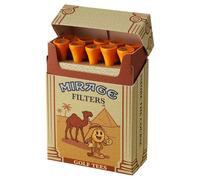 Mirage Sports - Mirage Filters | Premium Golf Tees | Pack of 10 | 83 mm | Cigarette Box Look Design | Smoke The Course Edition | Cigarette Look Tees | Golf Gift | Golfer's Birthday