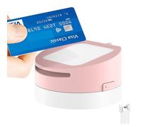 MirageCover Dock for Square Reader - Compatible with 1st and 2nd Generation Square Reader, Elegant White Case, Anti-Sleep Feature, Includes 1.5m Cable - Stylish and Functional, Pink.