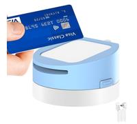 MirageCover Dock for Square Reader - Compatible with 1st and 2nd Generation Square Reader, Elegant White Case, Anti-Sleep Feature, Includes 1.5m Cable - Stylish and Functional, Blue.