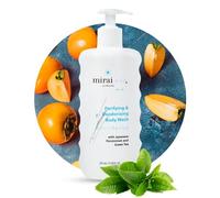 Mirai Clinical Body Wash for Old People Smell - Nonenal® Odour Control with Natural Persimmon and Green Tea Extracts - Renewing, Purifying, Deodorising Body Wash for Women and Men - 9.29 Fl oz