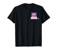 Mirai (Future) Vaporwave Computer - Amiga Beach Scene T-Shirt