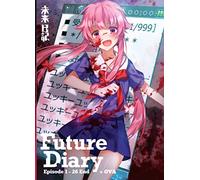 Mirai Nikki The Future Diary complete DVD Eps 1-26 anime ENGLISH DUB + SUBTITLE