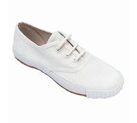 Mirak 204/ASG14 Lace-Up Plimsolls 3 White