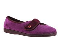 Mirak Andrea Womens Red Easy Fasten Slipper - Size 5 UK - Red