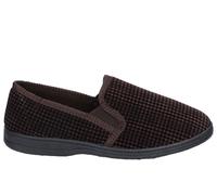 Mirak Highbury Twin Gusset Slipper Men's | Slippers | Brown | UK Size 11