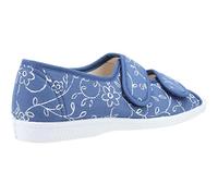 Mirak Molly Canvas Womens Canvas Blue 4 UK