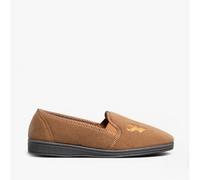 Mirak STAG Mens Slippers Tan - UK 8