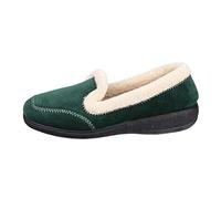 Mirak Womens Maier Memory Foam Slipper in Green - Size 7 UK - Green