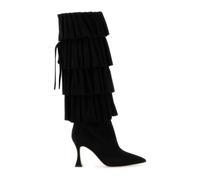 Miralone 90 Knee-High Boots - female - Manolo Blahnik - Over-the-Knee Boots - Black - 5 UK - Shoes 5 UK