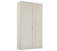 Miramar Type-5 Wardrobe - 101cm - 2 Door - Champagne & Champagne Glass
