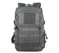 Miramrax 12L Small Backpack Day Pack - Mini Tactical Backpacks Military Daypack Molle Bag Rucksack Bug Out Bag for Hiking, Grey, S, Tactical Backpack