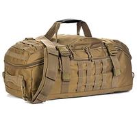 Miramrax Gym Bag Duffle Bags Backpack - Travel Weekender Bag for Men Women Workout Bag for Military,Sports,Overnight,Basketball,Tactical,Football,Waterproof & Tear Resistant, Coyote, 45L US, Gym Bag