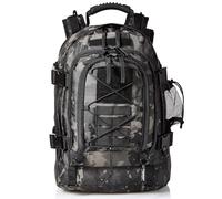 Miramrax Tactical Backpack Military Army Daypack - Assault Pack for Men Molle Backpacks Bug Out Bag 3 Day Pack for Hiking, Blackcamo, 40L US, Sport