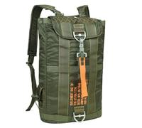 Miramrax Tactical Military Backpack Parachute Bag Flight Backpacks Day Pack Nylon Rucksacks for Men and Women for Travel, Green, 25L, Hiking Backpack Tactical Backpack
