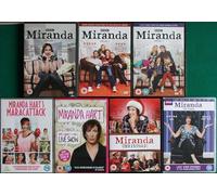 MIRANDA HART 1-7 STAND-UP LIVE COMPLETE COLLECTION / 1-3. SERIES 1 + 2 + 3 / 4. MARACATTACK / 5. MY WHAT I CALL LIVE SHOW / 6. CHRISTMAS / 7. THE FINALE = ULTIMATE 7x DVD SET
