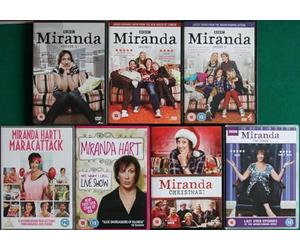 MIRANDA HART 1-7 STAND-UP LIVE COMPLETE COLLECTION / 1-3. SERIES 1 + 2 + 3 / 4. MARACATTACK / 5. MY WHAT I CALL LIVE SHOW / 6. CHRISTMAS / 7. THE FINALE = ULTIMATE 7x DVD SET