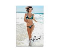 Miranda Kerr Charming Smile Poster Home Decor Wall Art Hanging Prints Bedroom Decorative Painting Room Aesthetics 20 x 30 Inch (50 x 75 cm)