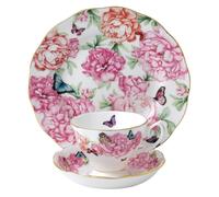 Miranda Kerr For Royal Albert Gratitude 3Piece Set Teacup Saucer Plate 8