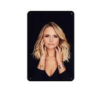 Miranda Lambert Poster (11) Retro Poster Metal Tin Sign Chic Art Retro Iron Painting Bar People Cave Cafe Family Garage Poster Wall Decoration 8x12inch(20x30cm)