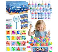 Mirasphere Magic Water Elf Kit - Aqua Fairy Water Gel Kit for Kids - DIY Squishy Maker - Arts and Crafts Kits for Kids Activities - 6 7 8 9 10 Year Old Girls Boys Birthday Gift