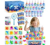 Mirasphere Water Elf Kit - Magic Aqua Fairy Water Gel Kit for Kids - DIY Squishy Maker - Arts and Crafts Kits for Kids Activities - 6 7 8 9 10 Year Old Girls Boys Birthday Gift