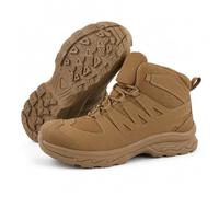 MIRCTRI Men's Waterproof Hiking Boots Lightweight Tactical Work Boots for Trekking Outdoor Walking Suede Combat Boot for Men Breathable Non-Slip Grip Black Khaki Green