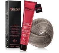 MIRENEA Professional Hair Colour, Permanent Cream Hair Colour, 100 ml, Intensive Colour Strength & Reliable Grey Coverage, With Vegetable Keratin & Ceramides, Vegan (6.1 Ash Dark Blonde)