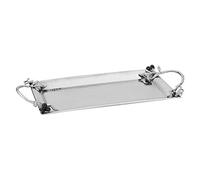 Miressa Grapes Tray, Hammered Effect, Stainless Steel, Small