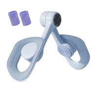 MirEVA Fit Pelvic and Thigh, Thigh Master Thigh Exerciser for Women, 360°rotation Pelvic Floor Adjustable Trainer with Smart Digital Display Count for Women Home Gym(Blue)