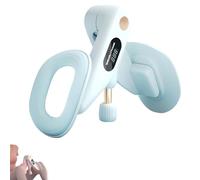 MirevaFit Pelvic and Thigh, Thigh Master Thigh Exerciser, Thigh Master Hip & Leg Exerciser, LED Inner Thigh Exerciser, 360° Pelvic Floor Exercise Devices, high Exercise Equipment for Home (Blue)