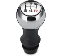 Mirevia Gear Stick knobs 5Speed Car MT Gear Shift Knob Lever Shifter Handle Stick for Peugeot 107 207 307 407 301 308 2008 3008 for Citroen C2 C3 C4(Black R)