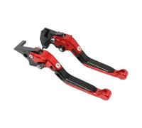 Mirevia Motorcycle Brake Clutch Motorcycle Folding Extendable Brake Clutch Levers for Suzuki GSX-R600 GSXR 600 1997-2003 GSX-R750 750 1996-2003(3)