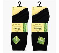 MIRHA Ladies Socks, 6 Pack Bamboo for Women 4-7, Anti Bacterial Extra Fine Soft Grip Women's Socks 4-7 Uk Size