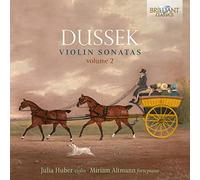 Miriam Altmann-Rose/Julia Huber-Warzecha - Dussek: Violin Sonatas, volume 2