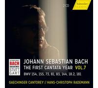 Miriam Feuersinger; Natasha Schnur; Alex Potter; Marie Henriette Reinhold; Benedikt Kristjansson; Daniel Johanssen; Matthias Winckhler; Tobias Berndt; Gaechinger Cantorey; Hans-Christoph Rademann - VISION.BACH - The First Cantata Year, Vol. 7 (BWV 154, 155, 73, 81, 83, 144, 18.2, 181)