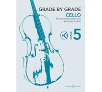 Grade by Grade - Cello Grade 5 cello and piano (easy - intermediate) with Online