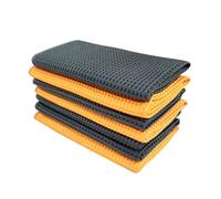 Miriam Song Car Cleaning Towel, Highly Absorbent Microfiber Waffle Washing Towels, Scratch Safe