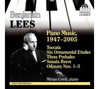Mirian Conti - Lees: Piano Music, 1947-2005, Toccata, Six Ornamental Etudes, Three Preludes, Sonata Breve, Odyssey Nos. 1-3