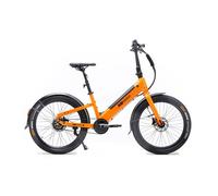 MiRiDER 24 Foldable Step-Through Electric Bike for Adults - Compact 24" Pedal Assist eBike with 250W Rear Hub Motor, 10.5Ah (378Wh) Removable Lockable Battery, LCD Display
