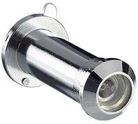 Mirillas C2TCR Türgucker ø, Weitwinkel, TS, Messing verchromt viewer Diameter 12 mm, Chrome-Plated Brass, Wide Angle 170°, for Door Thickness 35-85 mm, Includes Hood